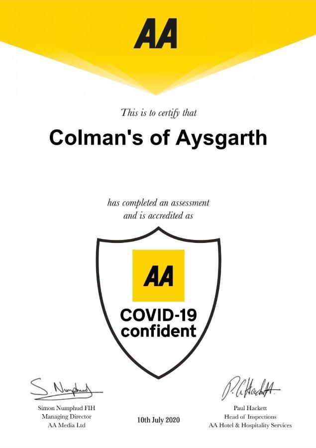 مبيت وإفطار Colman'S Of Aysgarth Town Ends المظهر الخارجي الصورة